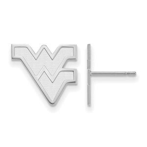 Sterling Silver West Virginia University Small Post Earrings